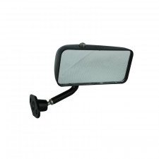 Rétroviseur Formule Droit Noir Plat 113xH52mm