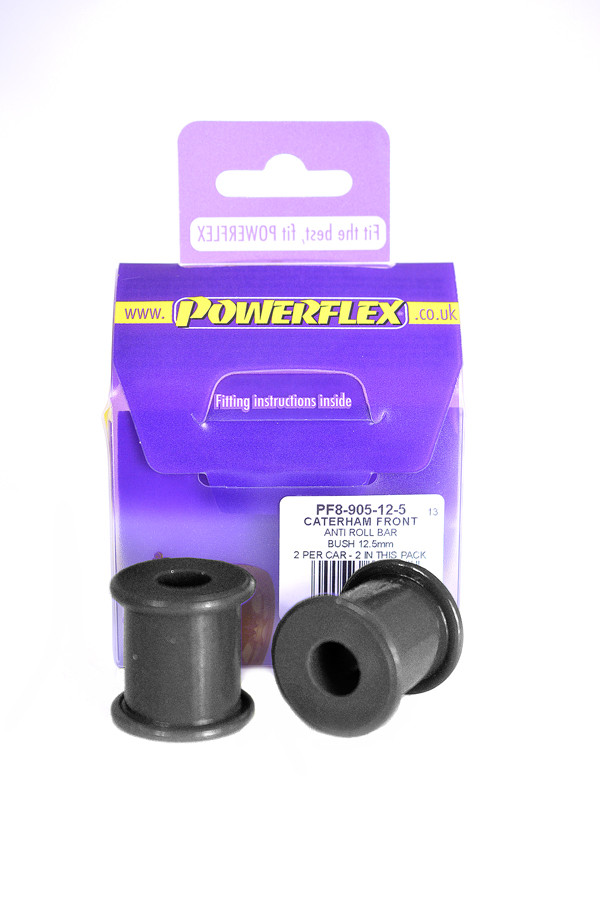 Powerflex bushes for Front Anti Roll Bar Bush 12.5mm Caterham 7 Imperial Chassis with DeDion & Watts Linkage (1973-2006) - PF-8905125-2 - PF8-905-12.5 - 5055676526908
