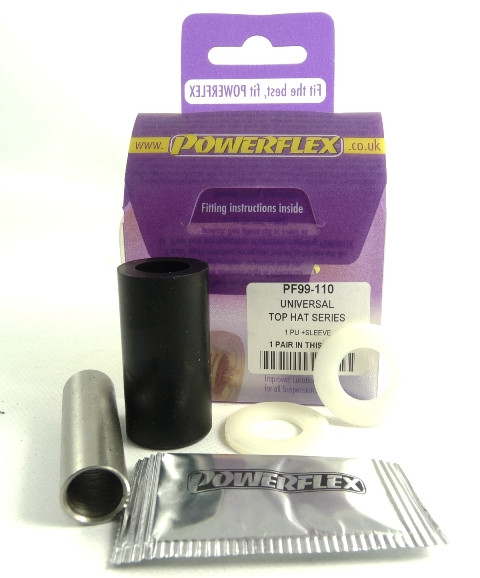 Silent-Bloc Powerflex Spécial Cylindrique avec Manchon Intérieur Inox - PF-99-110 - PF99-110 - 5055676511546
