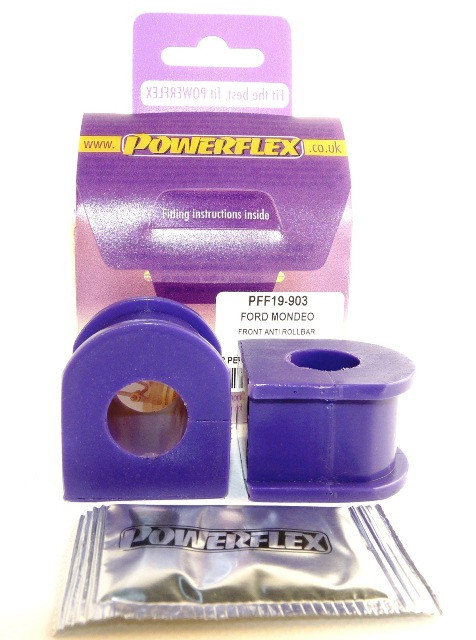 Powerflex bushes for Front Anti Roll Bar Bush 19mm Ford Mondeo (1992-2000) - PF-F19903-2 - PFF19-903 - 5055676503862