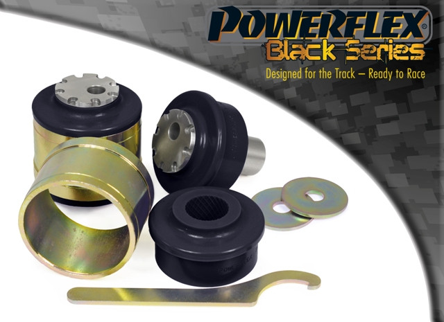 Silent-Bloc Powerflex Black Radialzugstange Untere Front auf Chassis Jagd Einstellbar Audi A4 / S4 / RS4 B8 (2008-2016) - PF-F3702G-2N - PFF3-702GBLK - 3661768618738