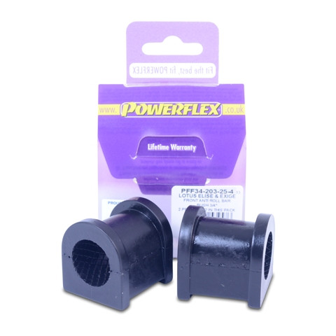 Silent-Bloc Powerflex Stabilisator vorne 25.4mm Lotus Elise Serie 1 (1996-2001) - PF-F34203254-2 - PFF34-203-25.4 - 5055676534552
