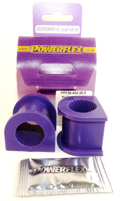 Silent-Bloc Powerflex Stabilisator Vorne 26.5mm Mazda RX-8 (2003-2012) - PF-F36402265-2 - PFF36-402-26.5 - 5055676505156