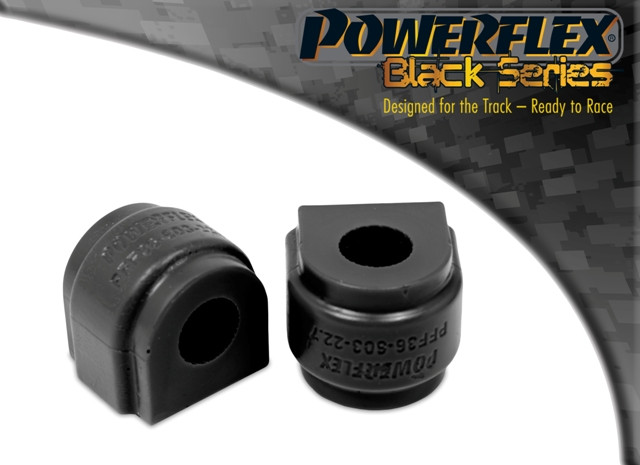 Powerflex Black Barra Stabilizzatrice Anteriore 22.7mm Fiat 124 SPIDER (2016 -) - PF-F36603227-2N - PFF36-603-22.7BLK - 5055676536761