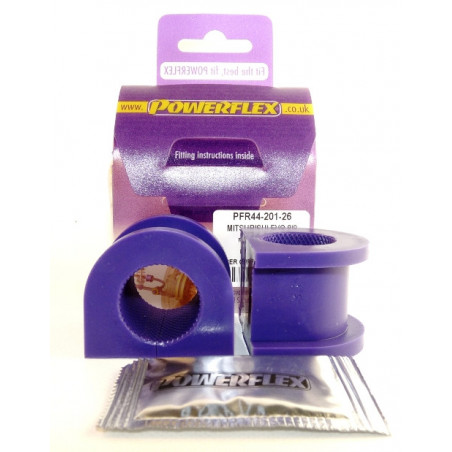 Silent-Bloc Powerflex Barre Anti-Roulis Avant 26mm Mitsubishi Lancer Evolution 7, 8 & 9