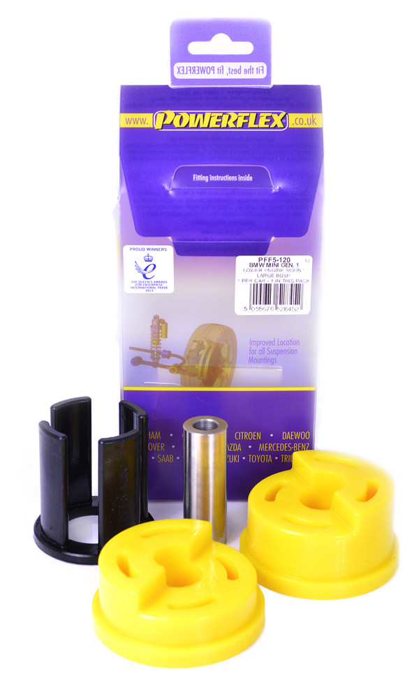 Powerflex Supporto Motore Inferiore grande Mini Generation 1 R50/52/53 (2000 - 2006) - PF-F5120 - PFF5-120 - 5055676528452