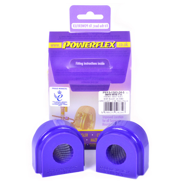 Powerflex Barra Stabilizzatrice Anteriore 24.5mm Mini Generation 3 F56 (2014 -) - PF-F51303245-2 - PFF5-1303-24.5 - 5055676528346