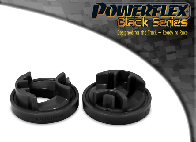 Silent-Bloc Powerflex Black Motor Support Unten groß Insert Mini Countryman R60 2WD (2010-2016) - PF-F51823N - PFF5-1823BLK - 5055676534736