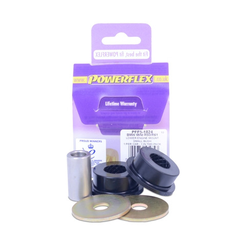 Powerflex bush for Lower Engine Mount Small BushMini Countryman R60 2WD (2010-2016) - PF-F51824 - PFF5-1824 - 5055676534743