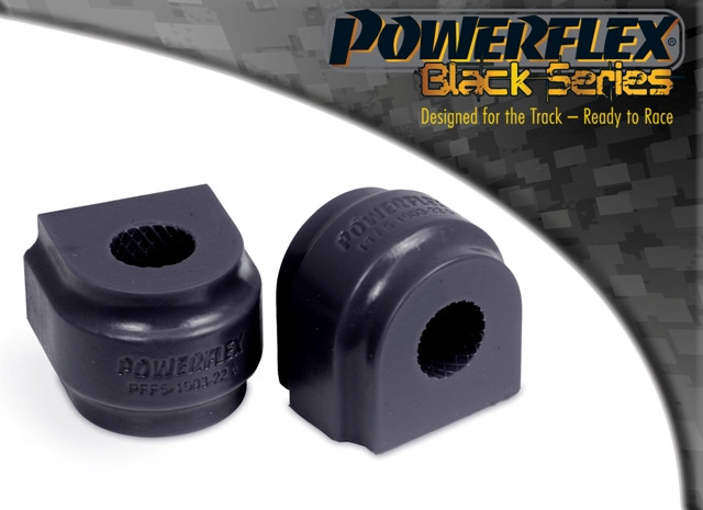 Silent-Bloc Powerflex Black Stabilisator Vorne 22.5mm BMW F20, F21 1er Serie (2011 - ) - PF-F51903225-2N - PFF5-1903-22.5BLK - 5055676535702