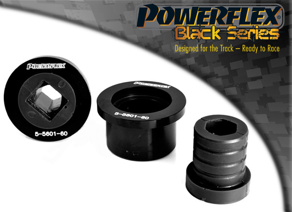 Silent-Bloc Powerflex Black Rear Triangle Front, Aluminium Exterior BMW E46 3-Serie (1999 - 2006) - PF-F5560160-2N - PFF5-5601-60BLK - 5055676524867