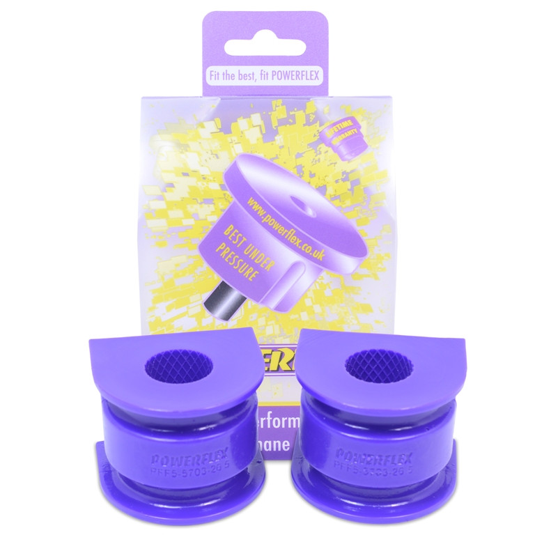 Silent-Bloc Powerflex Stabilisator Vorne 26.5mm BMW E90, E91, E92 & E93 3er xDrive (2005-2013) - PF-F55703265-2 - PFF5-5703-26.5 - 5055676537546