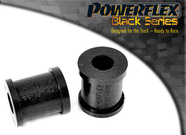 Silent-Bloc Powerflex Black Verbindung Ende Anti-Rollstange Vorne auf 16mm Porsche 944 inkl. S2 & Turbo 85-91 - PF-F5720516-2N - PFF57-205-16BLK - 5055676524508
