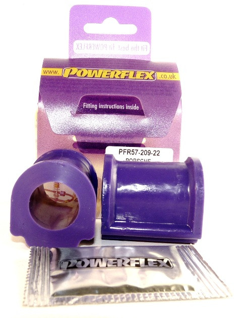 Powerflex Barra Stabilizzatrice Anteriore 22mm Porsche 924 e S, 944 (1982 - 1985) - PF-F5720922-2 - PFF57-209-22 - 5055676506481