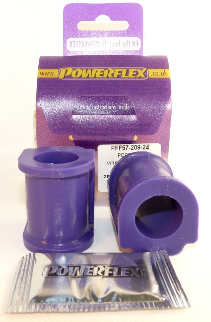 Silent-Bloc Powerflex Stabilisator Vorne 24mm Porsche 924 und S, 944 (1982 - 1985) - PF-F5720924-2 - PFF57-209-24 - 5055676506504