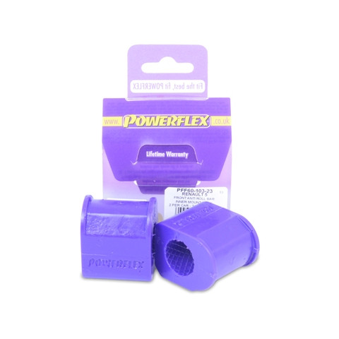 Silent-Bloc Powerflex Intérieur Barre Anti-Roulis Avant 23mm Renault 5 GT Turbo (1985-1991) - PF-F6010323-2 - PFF60-103-23 - 5055676535177