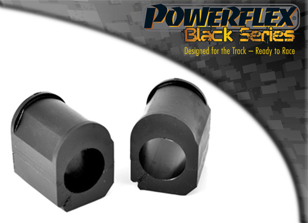 Silent-Bloc Powerflex Black Stabilisator vorne auf Chassis 24mm Renault Megane I (1995-2002) - PF-F6020224-2N - PFF60-202-24BLK - 5055676533265