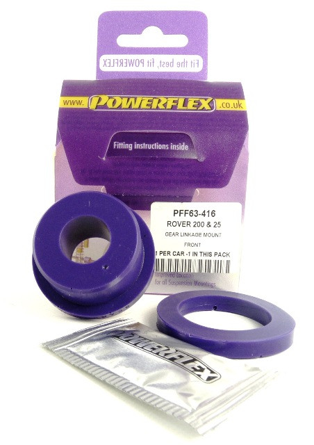 Powerflex bush for Gear Linkage Mount Front MG ZR (2001-2005) - PF-F63416 - PFF63-416 - 5055676507426