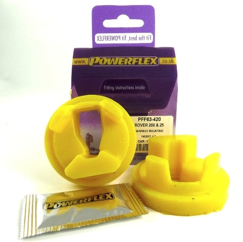 Powerflex bush for Gearbox Mount Insert Kit MG ZR (2001-2005) - PF-F63420 - PFF63-420 - 5055676507457