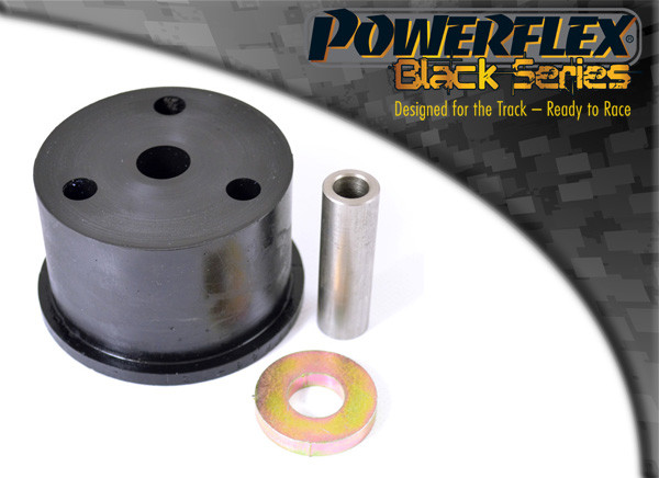Silent-Bloc Powerflex Black Support Boîte de Vitesse Manuelle (après 1994), Automatique (toutes années) Saab 9000 (1985-1998) - PF-F66121N - PFF66-121BLK - 5055676522139