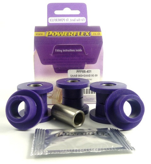 Powerflex bushes for Front Wishbone Upper Arm Bush Saab 90 & 99 (1975-1987) - PF-F66401-4 - PFF66-401 - 5055676507860
