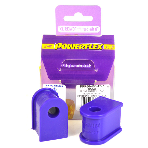 Powerflex Barra Stabilizzatrice Anteriore 12.7mm Saab 96 (60-1979) - PF-F66406127-2 - PFF66-406-12.7 - 5055676530868