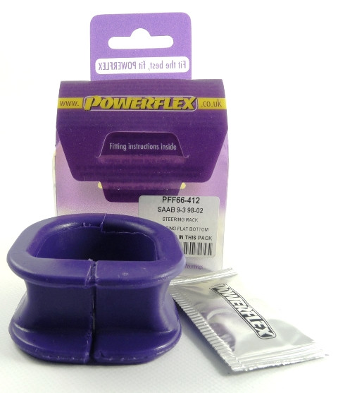 Powerflex Sterzo Fondo Piatto Saab 9-3 (1998-2002) - PF-F66412 - PFF66-412 - 5055676507945
