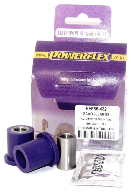 Powerflex Supporto Alternatore Saab 900 (1983-1993) - PF-F66432 - PFF66-432 - 5055676508065