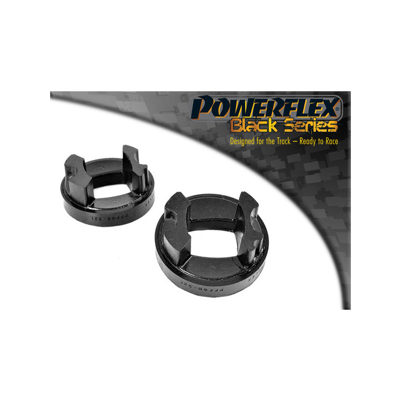 Powerflex Black Supporto Motore Inferiore Posteriore Cadillac BLS (2005 - 2010) - PF-F66521N - PFF66-521BLK - 5055676522276