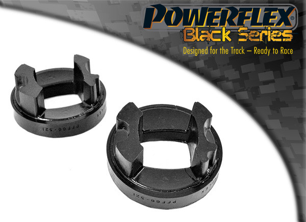 Powerflex Black Supporto Motore Inferiore Posteriore Cadillac BLS (2005 - 2010) - PF-F66521N - PFF66-521BLK - 5055676522276