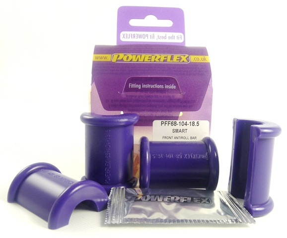 Powerflex Barra Stabilizzatrice Anteriore 18.5mm Smart ForTwo 450 (1998 - 2007) - PF-F68104185-2 - PFF68-104-18.5 - 5055676508096