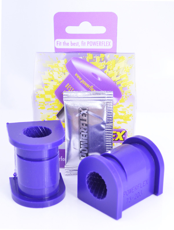 Powerflex bushes for Front Anti Roll Bar Bush 21mm Chevrolet Matiz M100 & M150 (1998-2008) - PF-F73203-2 - PFF73-203 - 5055676508874