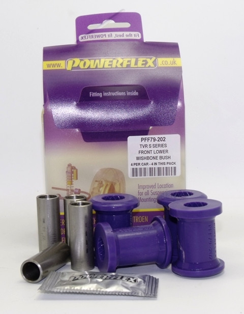 Silent-Bloc Powerflex Triangle Vorne Unten TVR S Serie - PF-F79202-4 - PFF79-202 - 5055676509260
