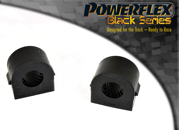 Silent-Bloc Powerflex Black Stabilisator vorne 22mm (2 Stück) Opel Astra H MK5 (2004-2010) - PF-F80120322-2N - PFF80-1203-22BLK - 3661768618790