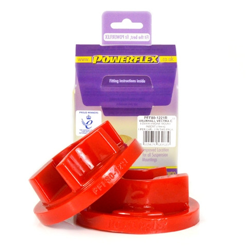 Silent-Bloc Powerflex Motorhalterung Unterer Hinterer Dieselmotor (Mitte Rund) Cadillac BLS (2005 - 2010) - PF-F801221R - PFF80-1221R - 5055676530639
