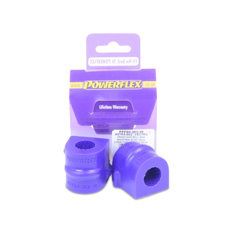 Powerflex bushes for Front Anti Roll Bar Mounting Bush 19.5mm Opel Vectra B (1995 - 2002) - PF-F80303195-2 - PFF80-303-19.5 - 5055676535405