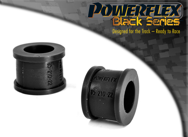 Silent-Bloc Powerflex Black Oeillet de Fixation pour Barre Anti-Roulis Avant Eibach 22mm Volkswagen Golf MK2 (1985 - 1992) 2WD - PF-F8521022-2N - PFF85-210-22BLK - 5055676525338