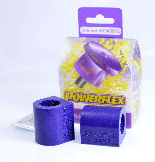 Silent-Bloc Powerflex Stabilisator Vorne 21mm Volvo 240 (1975 - 1993) - PF-F8820621-2 - PFF88-206-21 - 5055676517609