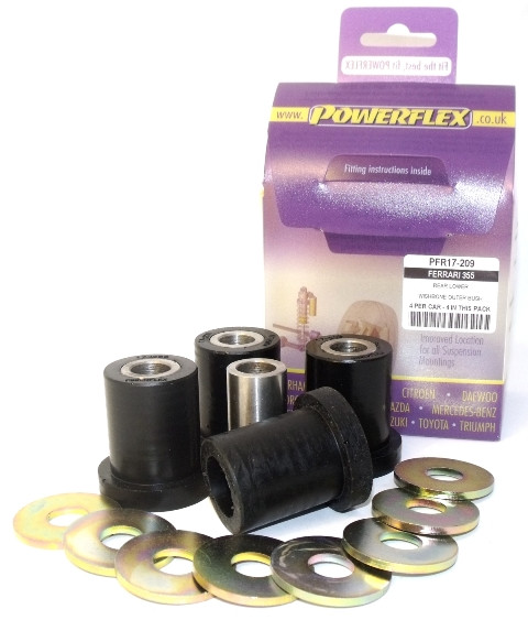 Silent-Bloc Powerflex External Triangle Rear Under Ferrari 355 (1994-1999) - PF-R17209-4 - PFR17-209 - 5055676502773