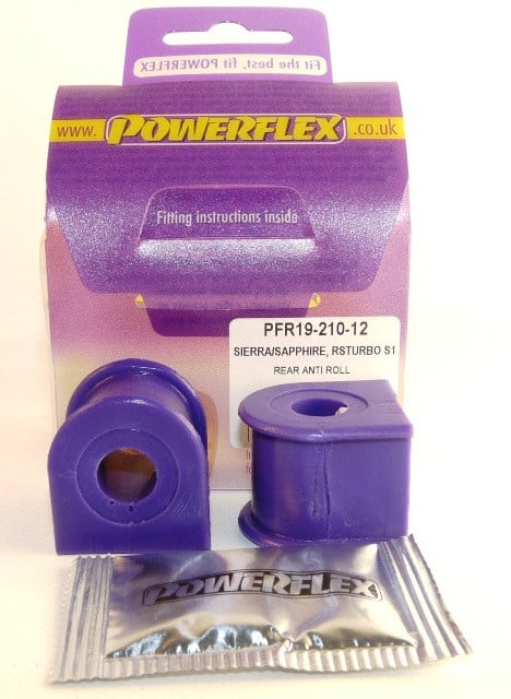 Powerflex Barra Stabilizzatrice Posteriore 12mm Ford Escort RS Turbo Serie 1 - PF-R1921012-2 - PFR19-210-12 - 5055676503206