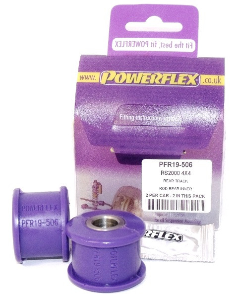 Powerflex bushes for Rear Track Rod Inner Bush Ford Escort MK5,6 RS2000 4X4 1992-96 - PF-R19506-2 - PFR19-506 - 5055676503565
