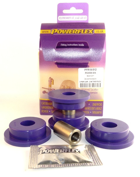 Powerflex Boccola Differenziale Posteriore Ford Escort MK5,6 RS2000 4X4 1992-96 - PF-R19512-2 - PFR19-512 - 5055676503619