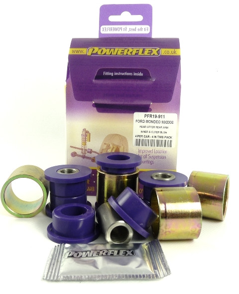 Silent-Bloc Powerflex Bras Supérieur Arrière Intérieur & Extérieur Ford Mondeo (1992-2000) - PF-R19911-4 - PFR19-911 - 5055676503947