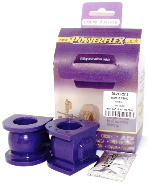Silent-Bloc Powerflex Stabilisator hinten 27.2mm Honda S2000 (1999-2009) - PF-R25215272-2 - PFR25-215-27.2 - 5055676504234