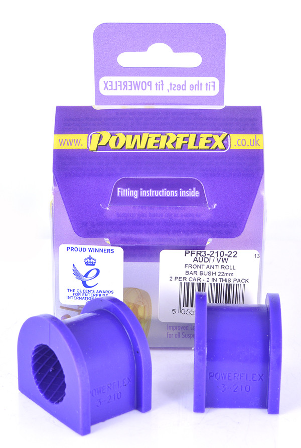 Powerflex Barra Stabilizzatrice Posteriore 22mm Audi A4 incluso Avant (2WD) - PF-R321022-2 - PFR3-210-22 - 5055676525918