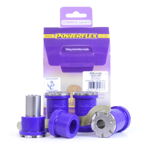 Powerflex Interiore Boccola Braccio Posteriore Regolazione Campanatura Audi S3 Mk1 Tipo 8L 4WD (1999-2003) - PF-R3510G-4 - PFR3-510G - 5055676532367