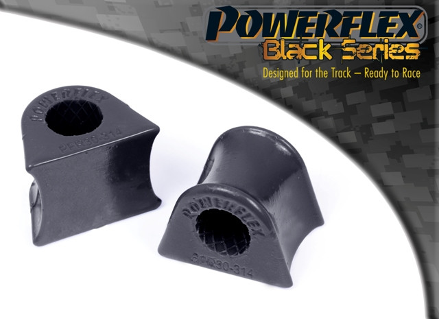Powerflex Supporto Barra Stabilizzatrice Posteriore Lancia Integrale 16v (1989-1994) - PF-R30314-2N - PFR30-314BLK - 5055676540355
