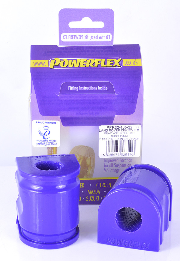 Powerflex Barra Stabilizzatrice Posteriore 22mm Land Rover Discovery 3 / LR3 (2004 - 2009) - PF-R3240522-2 - PFR32-405-22 - 5055676528193