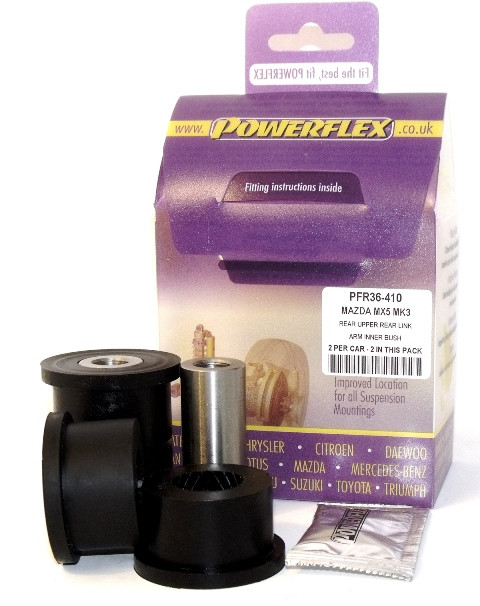 Powerflex Interiore Boccola Posteriore Sospensione Posteriore Superiore Mazda MX-5, Miata Mk3 NC (2005-2015) - PF-R36410-2 - PFR36-410 - 5055676505231