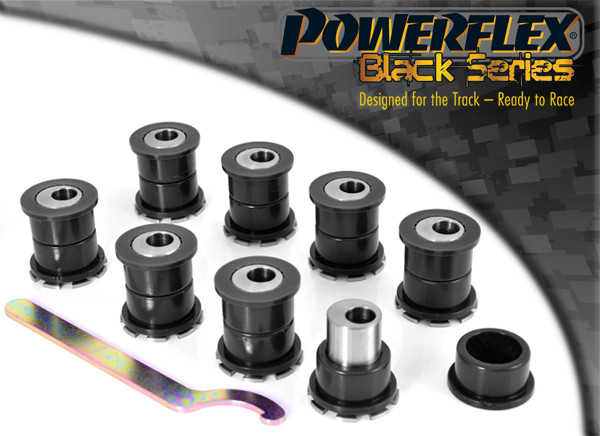 Powerflex bushes for Rear Upper Arm Bush - Camber Adjust Nissan 200SX - S13, S14, S14A & S15 - PF-R46204G-8N - PFR46-204GBLK - 5055676523037